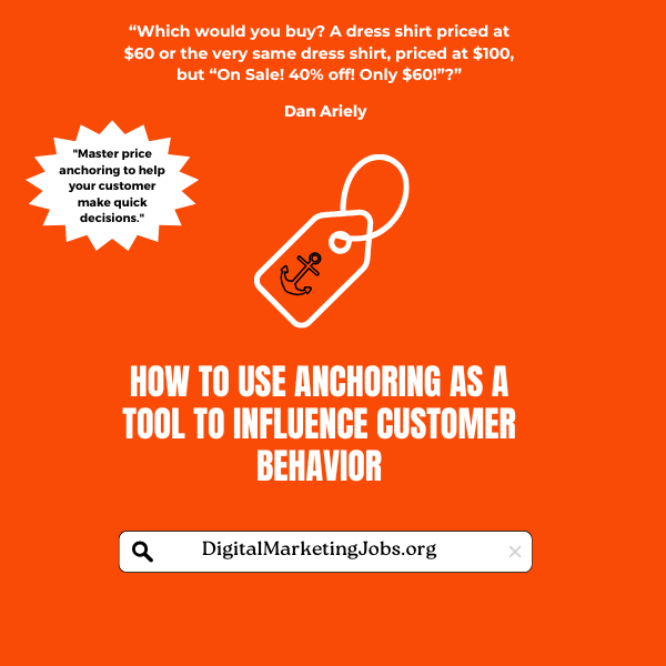 How to Use Price Anchoring as a Tool