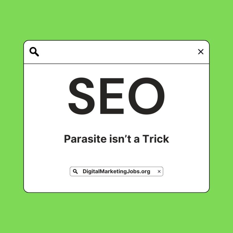 Parasite isnt a trick - Charles Floate - DigitalMarketingJobs.org