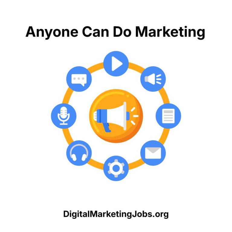 Anyone Can Do Marketing