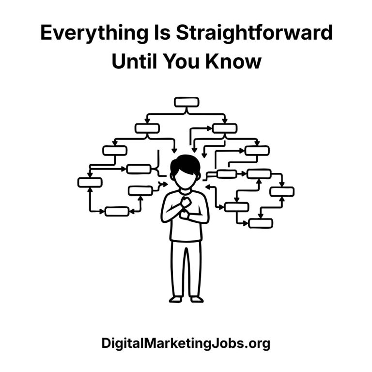 Everything Is Straightforward Until You Know