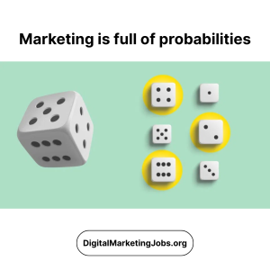 Marketing is full of probabilities