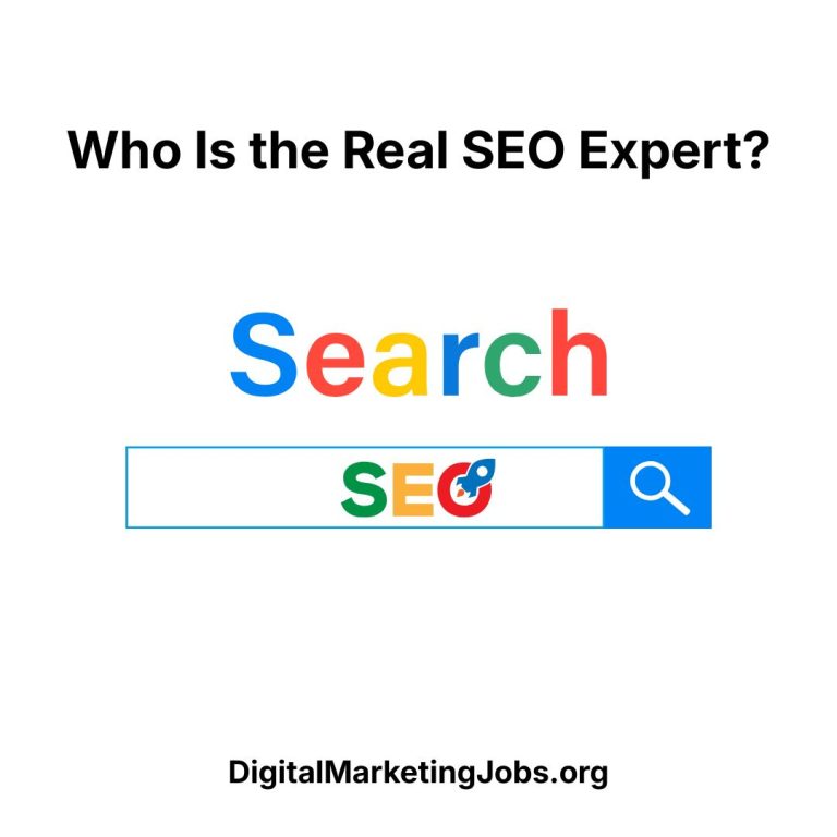 Who Is the Real SEO Expert