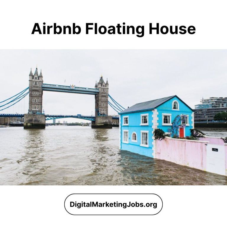 Airbnb Floating House - DigitalMarketingJobs.org