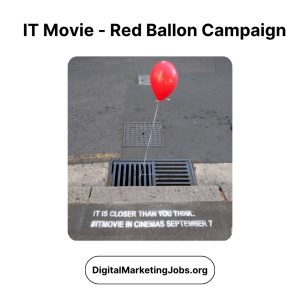IT Movie - Red Ballon Campaign - DigitalMarketingJobs.org