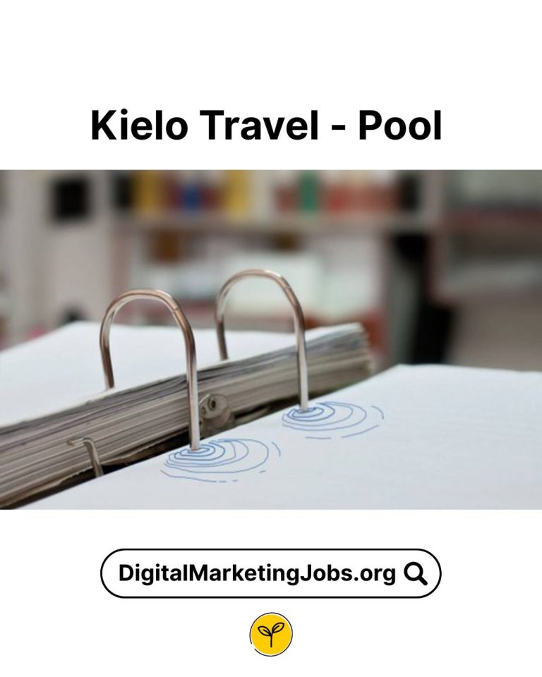 Kielo Travel - Pool - DigitalMarketingJobs.org