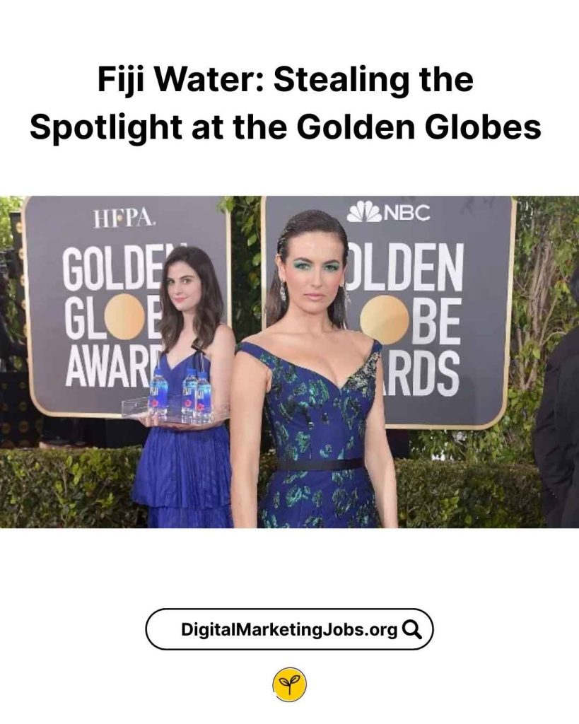 Fiji Water Stealing the Spotlight at the Golden Globes
