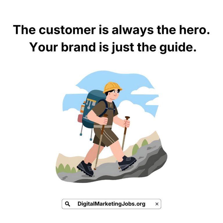 The Customer Is Always the Hero. Your Brand Is Just the Guide.