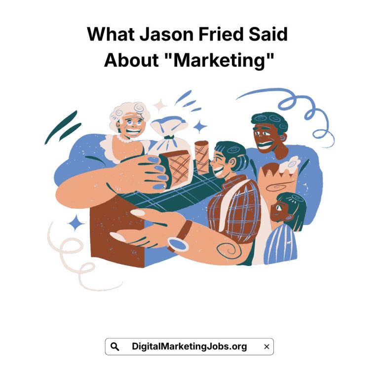 What Jason Fried Said About Marketing
