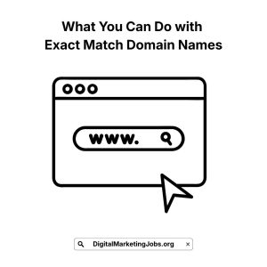 What You Can Do with Exact Match Domain Names