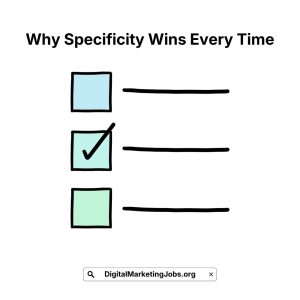 Why Specificity Wins Every Time