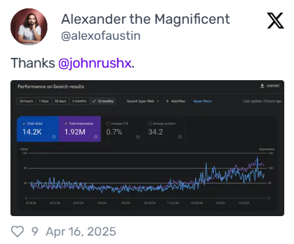 IndexRusher - Testimonials 2