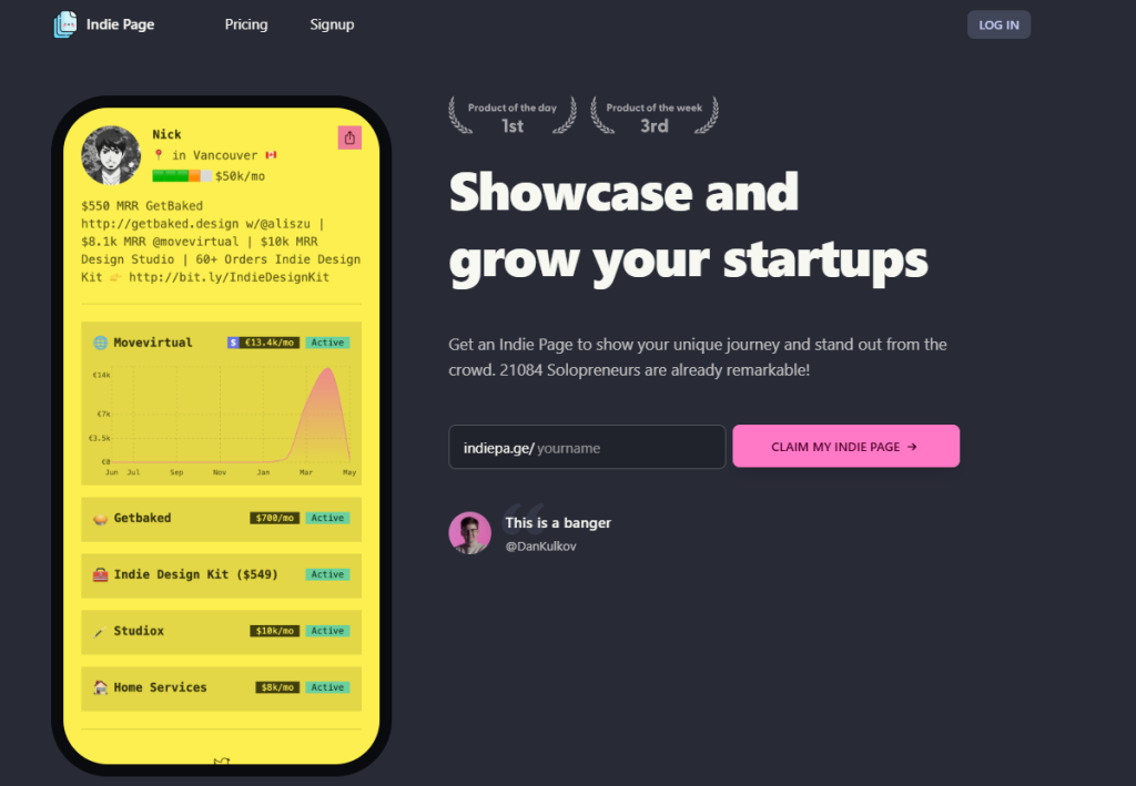 IndiePa.ge - DigitalMarketingJobs.org