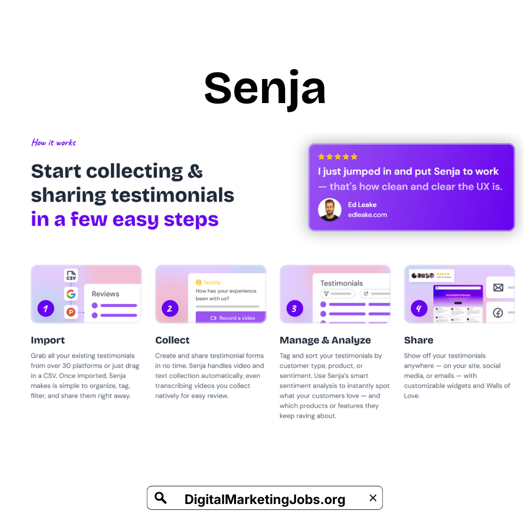 Senja - DigitalMarketingJobs.org