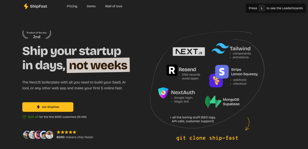 ShipFa.st Boilerplates